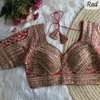 Heavy Pure Soft Roman Silk With Sequence Work Blouses Wholesale In India
